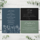 Weiße Blume | Boho Chic Wedding Serviette (Personalisiere diese Kollektion eines unabhängigen Creators.)