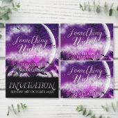 Liebe-Mondblüte auf der Wicked Fun Einladung (Personalisiere diese Kollektion eines unabhängigen Creators.)