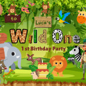 Wild One Welcome Banner