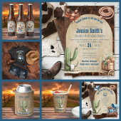 Rodeo Party Pferd Serviette