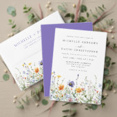 Hochzeit auf Wildblume Save The Date (Personalisieren Sie die Kollektion dieses unabhängigen Creators. Test)