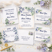 Wildflower Harmony Wedding Directions Begleitkarte