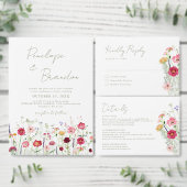 Wildblume Rustikaler Garten Hochzeit Save The Date (Personalisiere diese Kollektion eines unabhängigen Creators.)