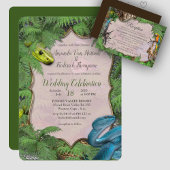 Joyful African Jungle RSVP Karte