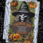 Spooky Spiderwebes Creepy Halloween-Party Geschenkpapier