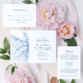 Sea Bright New Jersey Wedding Welcome Itinerary Dankeskarte