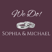 Hochzeitsgetränk & Abendmenü Wein und Weißwein-