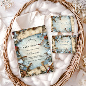 Winter Sports Baby Shower Einladung