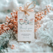 Winter Wonderland Weihnachten Pappteller