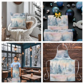 Vintage Wintergartenszene Text hinzufügen