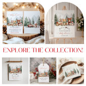 Woodland Animals Forest Baby Dusche Napkins Serviette