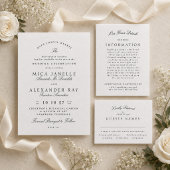 Schwarz-Weiß-Klassik-Hochzeit Poster