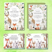 Woodland Animals Niedlich Baby Dusche Pappbecher