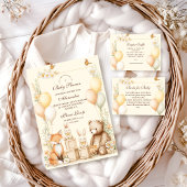 Woodland Forest Animals Kinderdusche Serviette