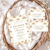 Waldpilz-Märchenbuch-Baby-Party Serviette