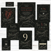 Geschrieben bei der Hochzeit der Sterne Adressaufkleber