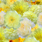 Einfache gelbe Blumenhochzeit-RSVP RSVP Karte