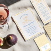 Yellow Stripes Paper Napkin Serviette