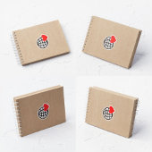 Hellrotes und rosafarbenes Blumenpapier Einladung