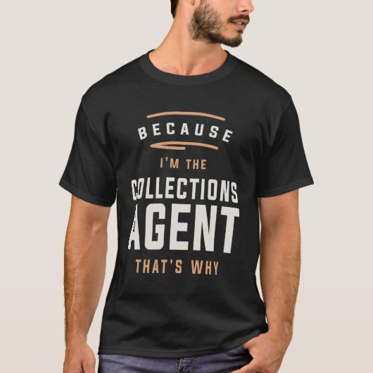 Collections Agent - Resilient Resolve T-Shirt (Vorderseite)