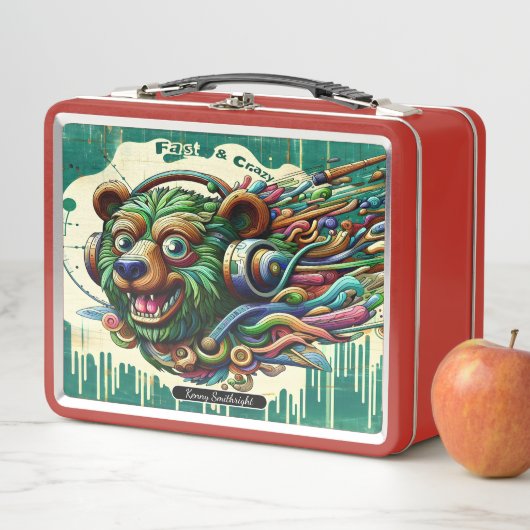 Collectious Colorful Bären Lunch Box Kunst (Beispiel)