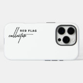 Collector für rote Fahnen \ Case-Mate iPhone Hülle (Rückseite (Horizontal))
