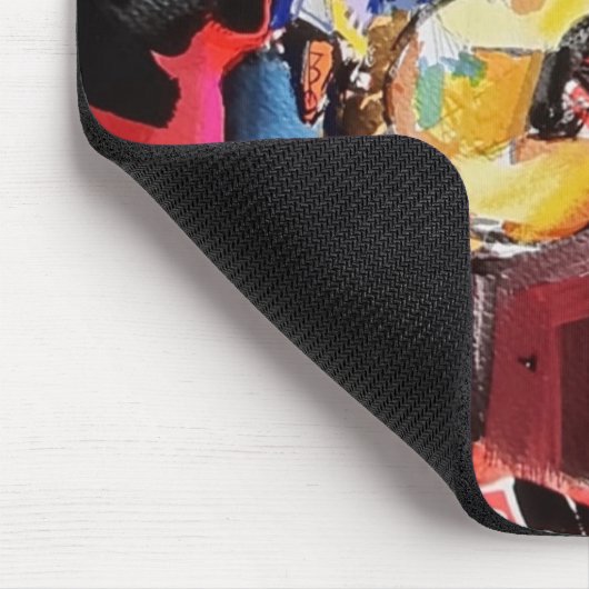 "Collector Keepin' The Blues Alive" Mouse Pad Mousepad (Ecke)