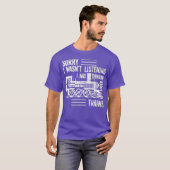 Collector Railroad Condutor Model Train T-Shirt (Vorne ganz)