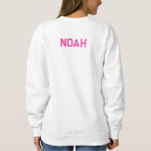 College - Barcelona - Pink Sweatshirt (Rückseite)