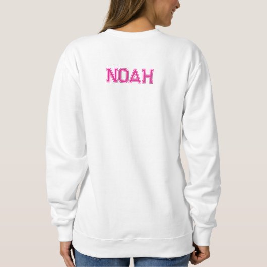 College - Barcelona - Pink Sweatshirt (Rückseite)