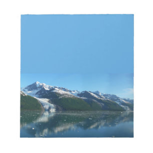 College Fjord II Schöne Alaska-Fotografie Notizblock