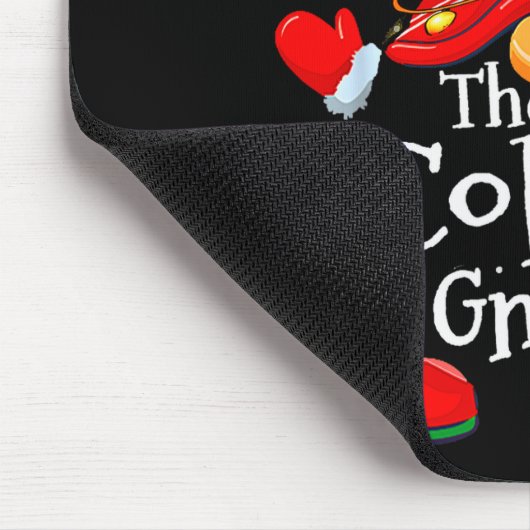 College Gnome - Xmas Family Matching Funny Christm Mousepad (Ecke)