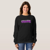 College-Graffiti-Style-Design mit der Aufschrift C Sweatshirt (Vorne ganz)