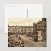 College Green, Dublin Postkarte (Vorne/Hinten)