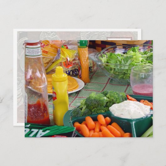 College is no Picnic Postkarte (Vorne/Hinten)