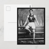 College-Läufer Postkarte (Vorne/Hinten)