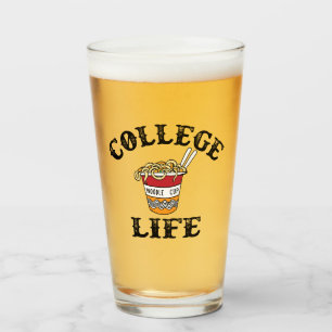 College Life Ramen Glas