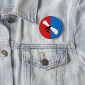 College of Saint Felix Bevölkerungsabzeichen-Butto Button (Beispiel)