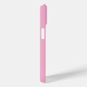 College Pink Weiße Varsity-Monogramm-Initialen Case-Mate iPhone Hülle (Rückseite / Rechts)