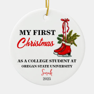 College-Schmuck, Erstes Jahr im College-Schmuck Keramik Ornament