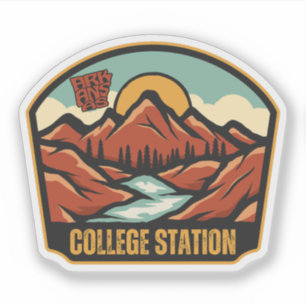 College Station, Arkansas Aufkleber