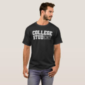 College-Student Stud lustige College-Kleidung Stud T-Shirt (Vorne ganz)