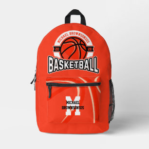 College-Team-Spieler Basketball Bedruckter Rucksack