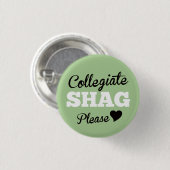 Collegenoppe Mint bitte Button (Vorne & Hinten)