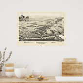 Collegeville, PA Panoramic Map - 1894 Poster (Küche)