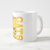 Collegiate Grumpy Cat – Bold StreetweSpecialty Mug Jumbo-Tasse (Vorderseite Rechts)