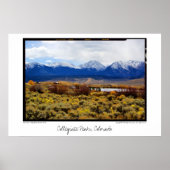 Collegiate Peaks, Colorado Poster (Vorne)