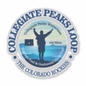 Collegiate Peaks (V) Aufkleber (Vorderseite)