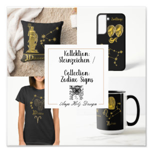 Collektion Zodiac Signs - Fotodruck