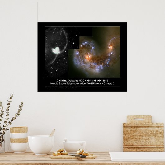 CollidingGalaxies-1997-34a Poster (Küche)